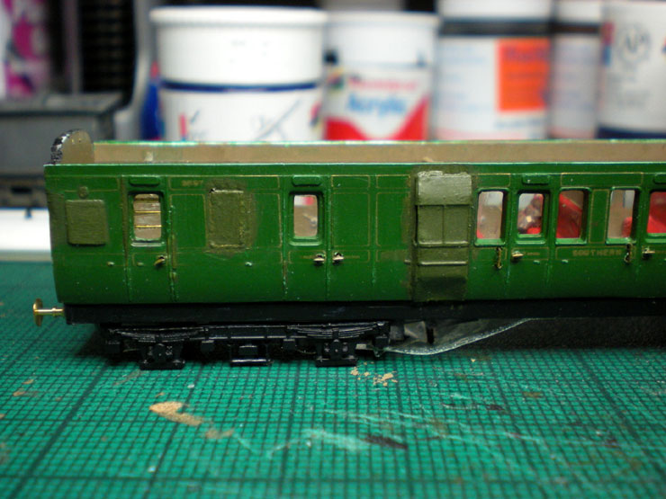 LSWR carriage conversion