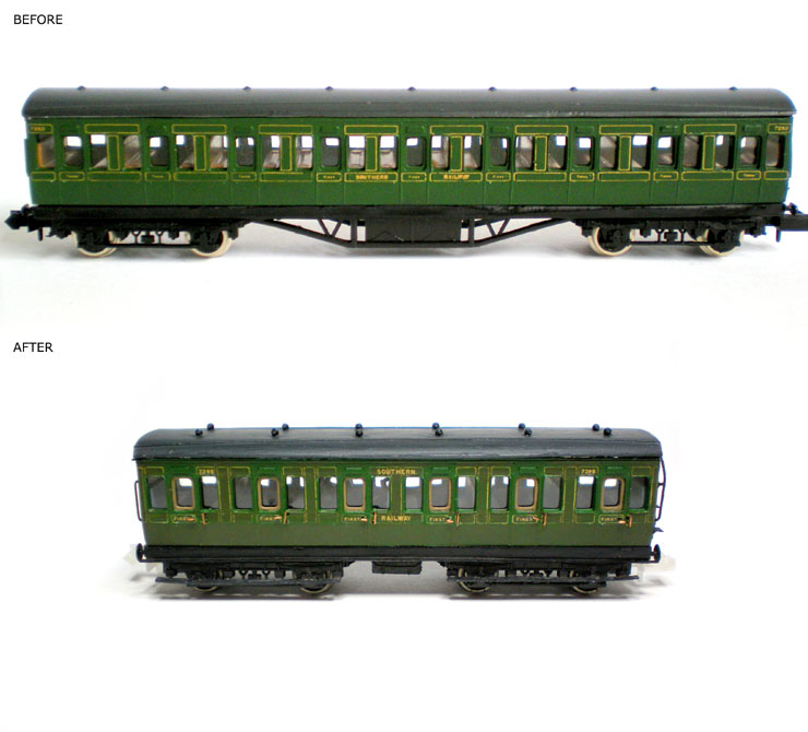 SECR carriage conversion